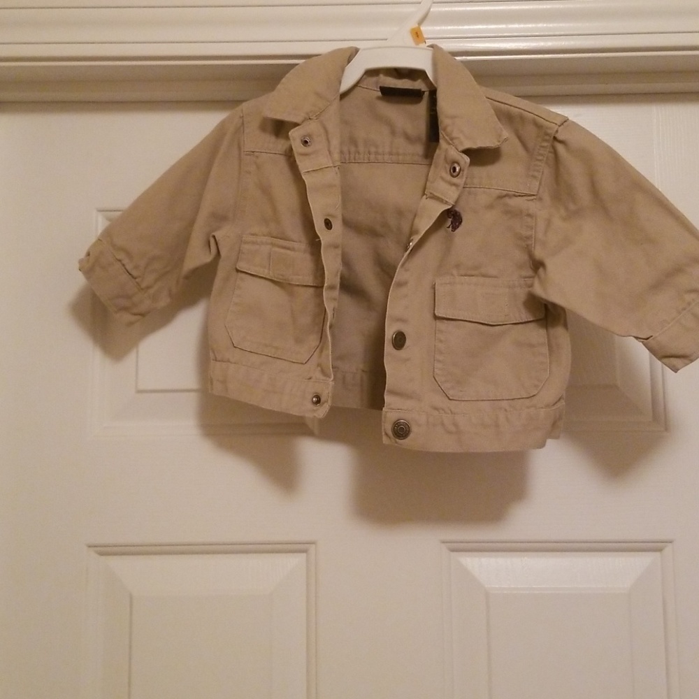 💞US Polo Assn Khaki jacket
